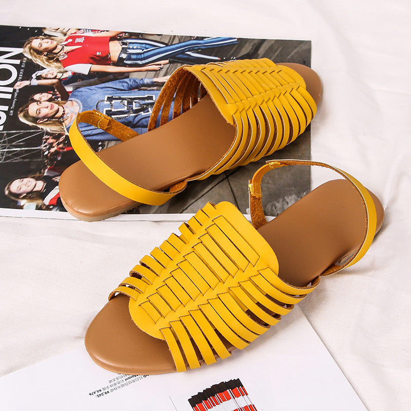 Sandals - Hollow Flat