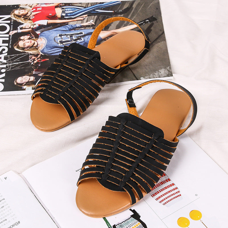 Sandals - Hollow Flat