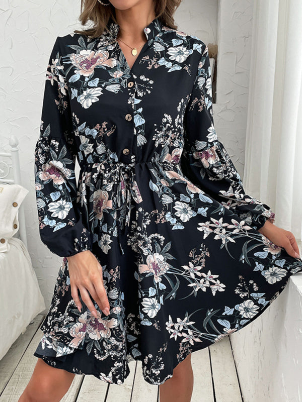 Base Fashion Dress Long - Sleeved Long - Sleeved base fashion dress