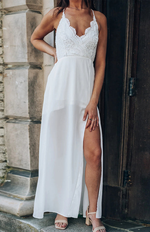 Fashion Halter Top Dress
