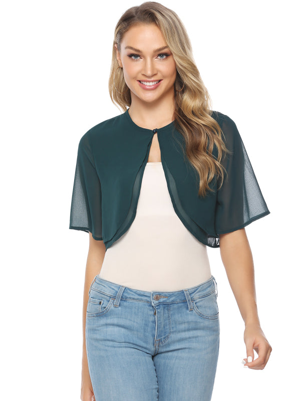 Fashion All-Match Casual Ladies Chiffon Cape