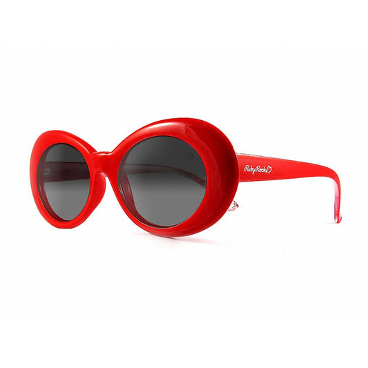Ruby Rocks - Ladies 'Antigua' Oval Sunglasses In Red