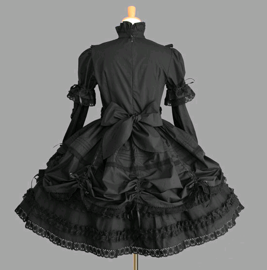 Women's Costumes - Retro Lace Gothic Coslpay
