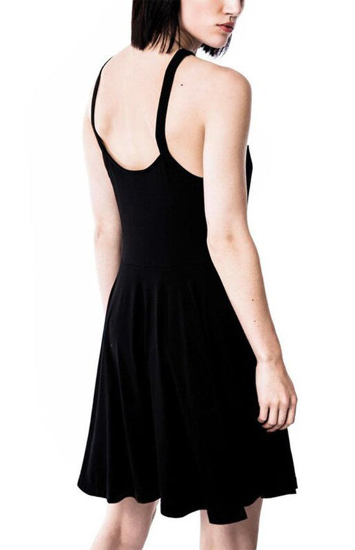 Five Star Wrap Chest Dress Suspender Dress