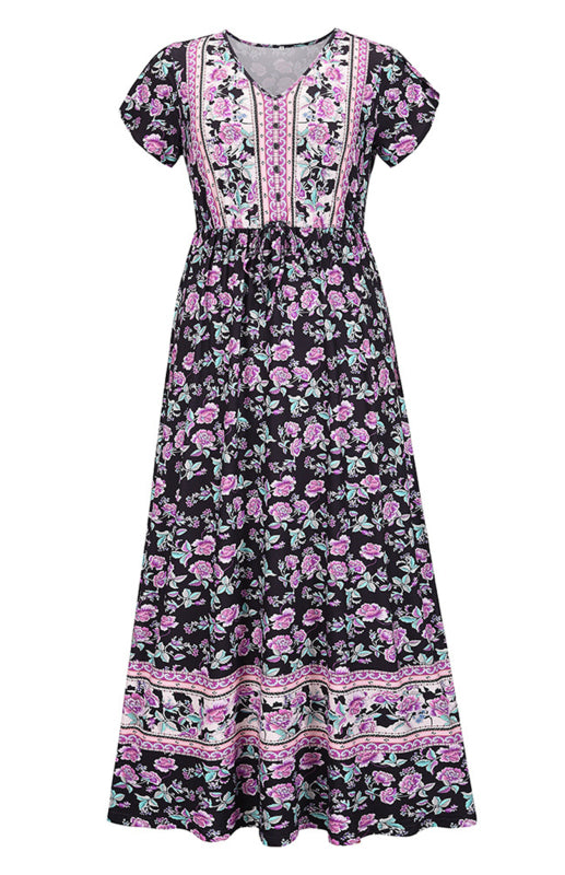Women's Summer Bohemian Slim Beach Dress