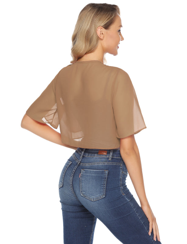 Fashion All-Match Casual Ladies Chiffon Cape