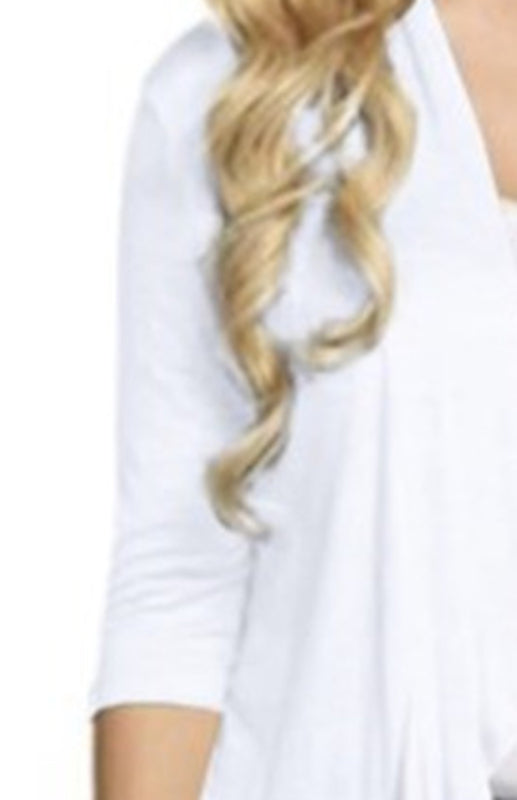 Ladies Casual Fashion Solid Color Cardigan Top