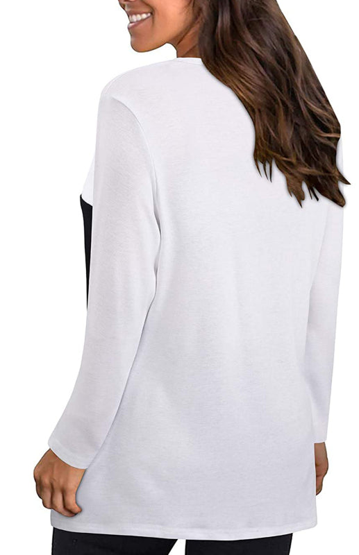 Contrasting Fashion Cardigan