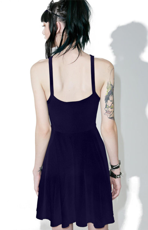 Five Star Wrap Chest Dress Suspender Dress