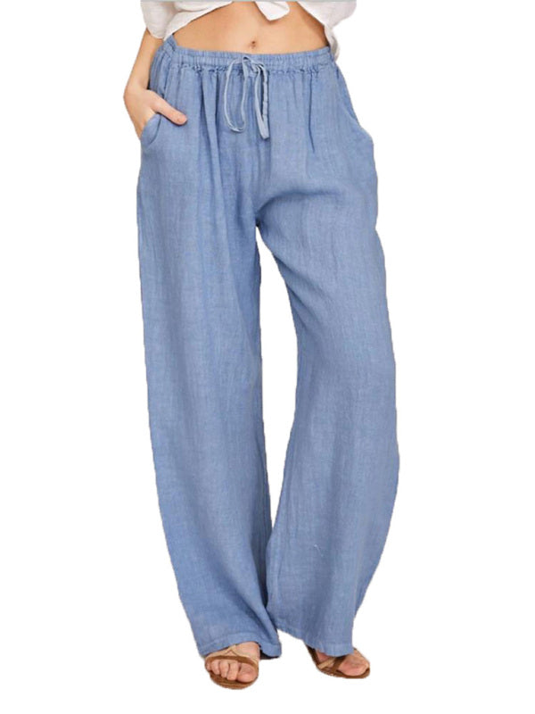 Cotton drawstring pajamas store