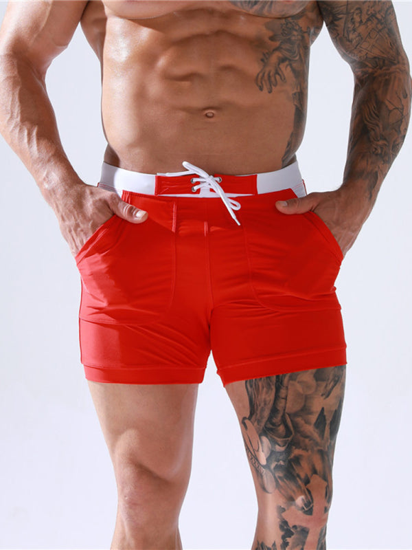 Swim Shorts - Pocket Lined Tethered