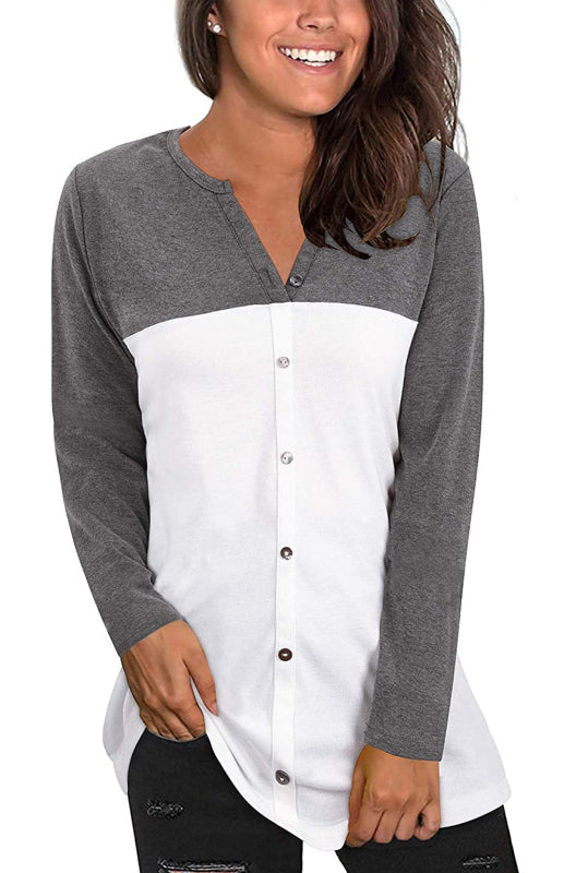Contrasting Fashion Cardigan