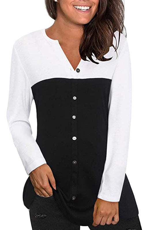 Contrasting Fashion Cardigan