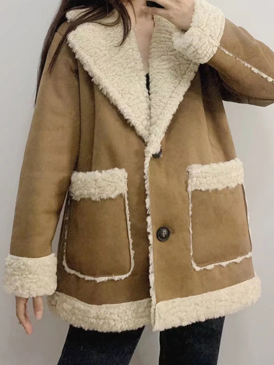 Coat - Suede Fur One Double-sided Fleece