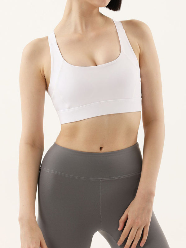 High-strength shockproof push-up seamless back sports underwear