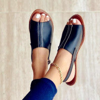 Sandals - Simple PU Slippers