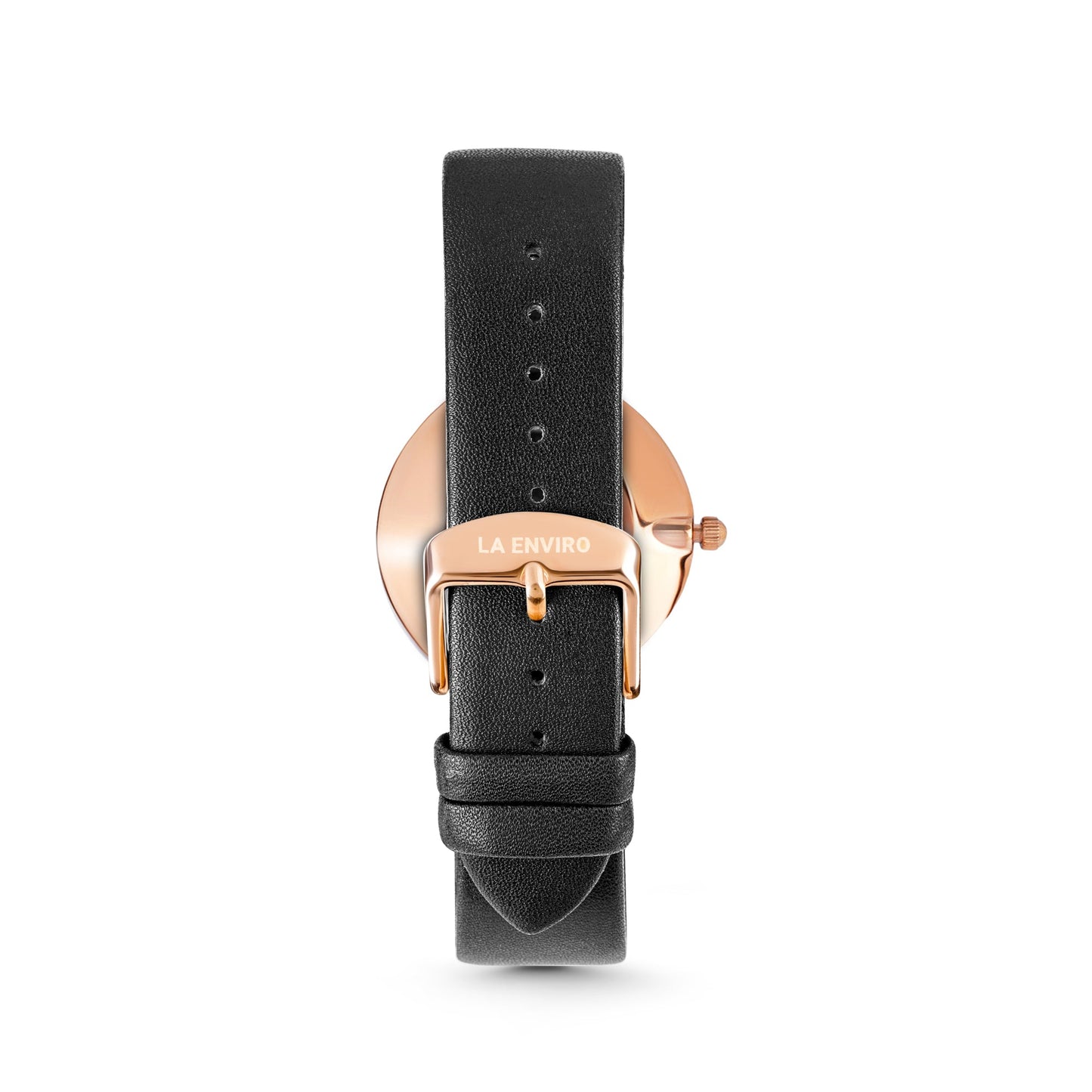 ROSE GOLD WITH BLACK STRAP I CLASSIC 40 MM-2
