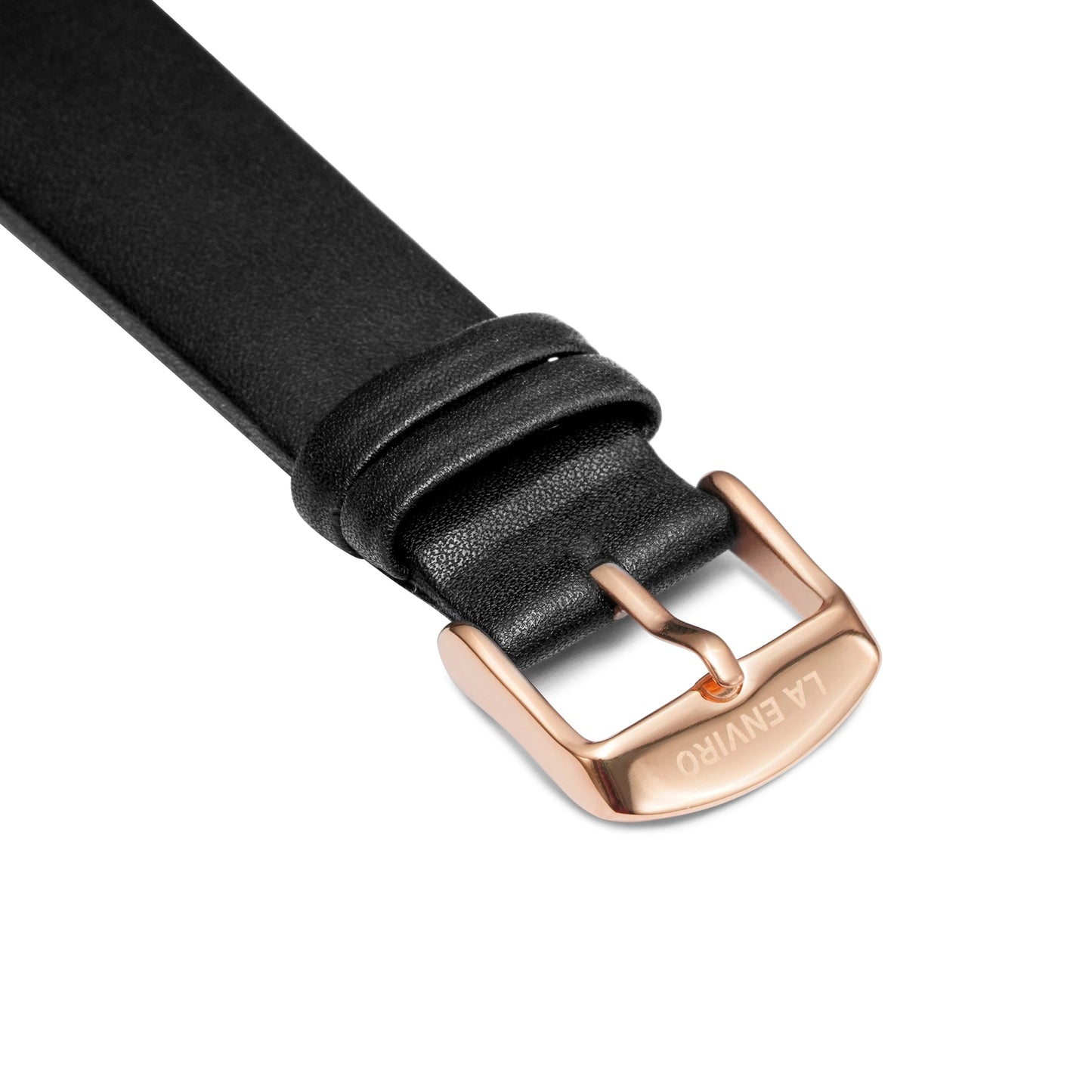 ROSE GOLD WITH BLACK STRAP I CLASSIC 40 MM-3