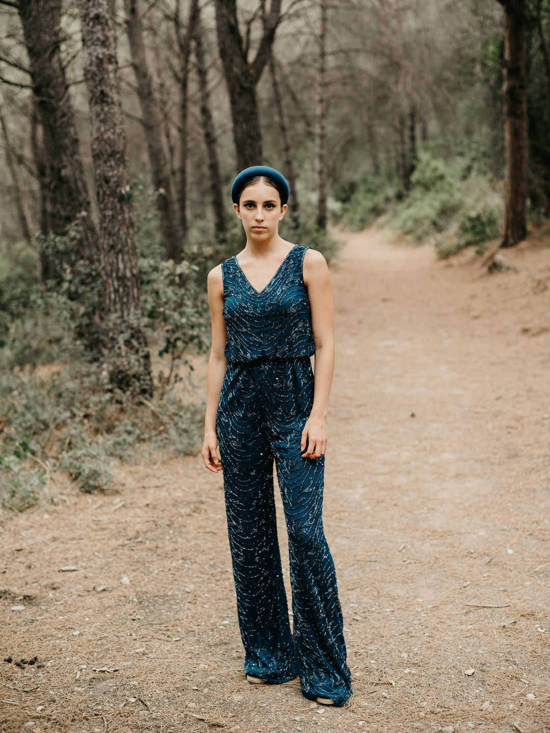 ALBA JUMPSUIT TEAL-0