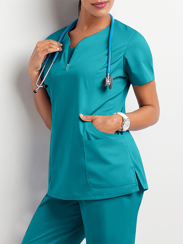 Quick-Drying Elastic Surgical Gown Set for Dental and Hospital Staff