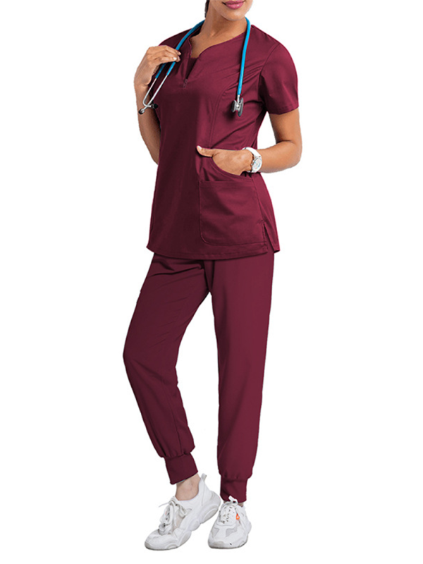 Quick-Drying Elastic Surgical Gown Set for Dental and Hospital Staff