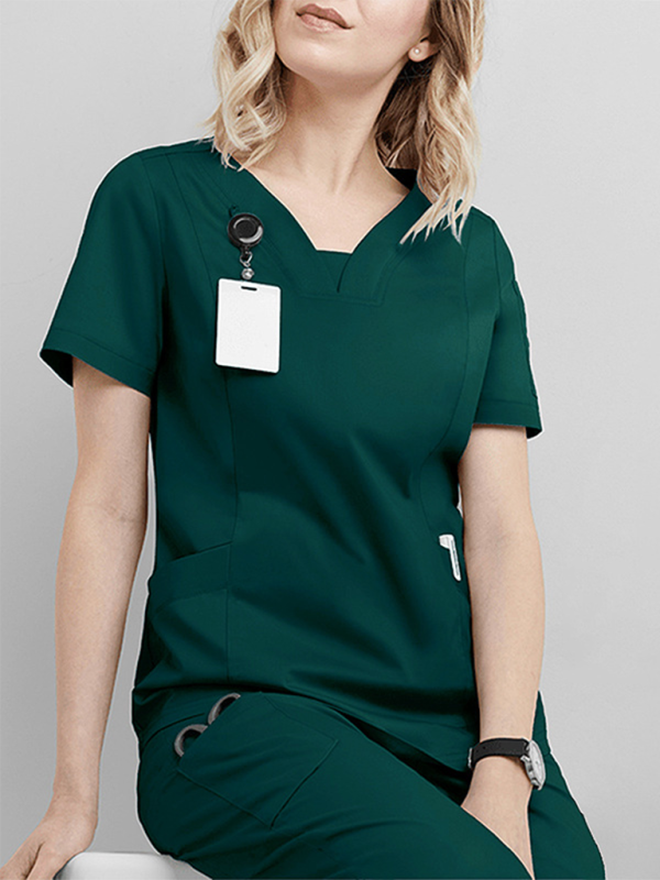 Professional Medical Scrubs Set for Dental, Hospital, and Salon Staff