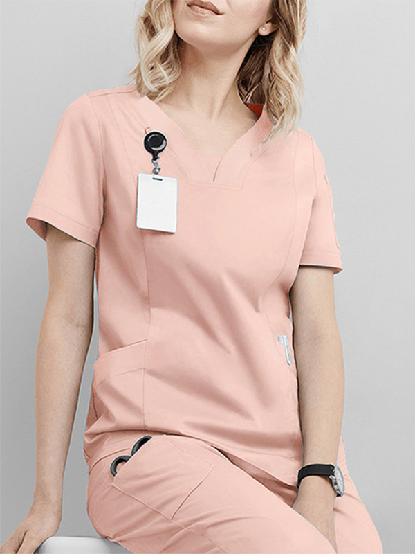 Professional Medical Scrubs Set for Dental, Hospital, and Salon Staff