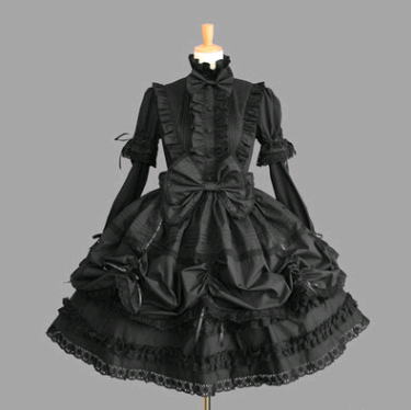 Women's Costumes - Retro Lace Gothic Coslpay