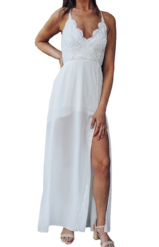 Fashion Halter Top Dress