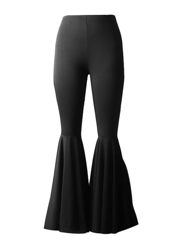 High Waist Is Thin Casual Flared Pants