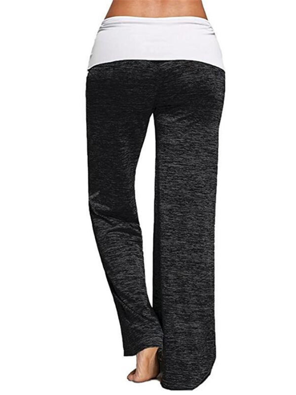 Women's Wide-leg Drawstring Yoga Pants